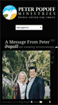 Mobile Screenshot of peterpopoff.org